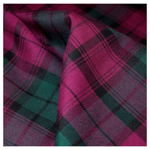 Check tartan fabric - tartan, lindsay