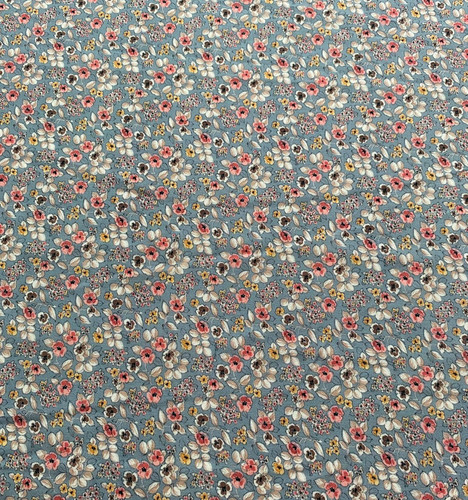 Light gray floral viscose - floral,