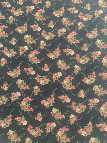 Floral viscose fabric dress - fabric,