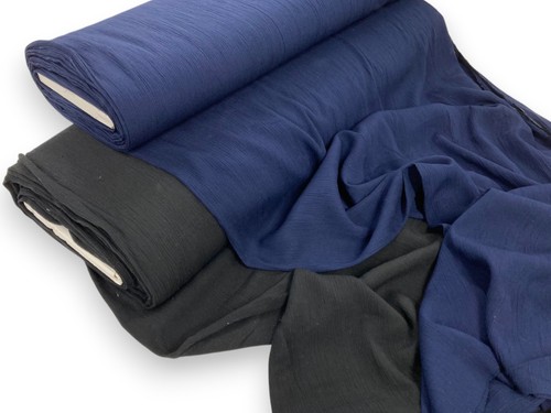 Plain crinkle viscose fabric - viscose,