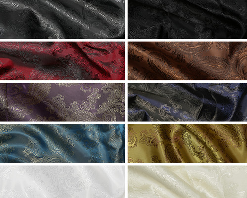 Paisley dress lining fabric - dress,
