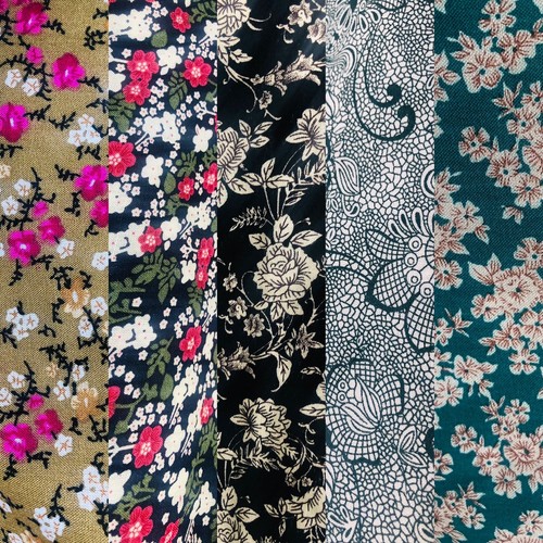 Floral prints 100 viscose - prints,