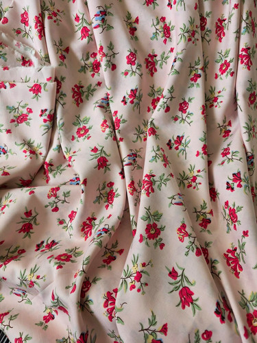 Yards rose pink printed - 4,