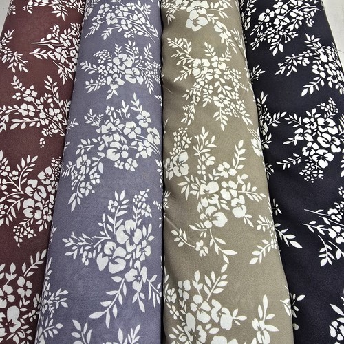 Viscose challis fabric blossom - challis,