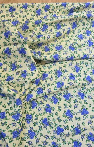 Yards printed crepe - yards, fabric