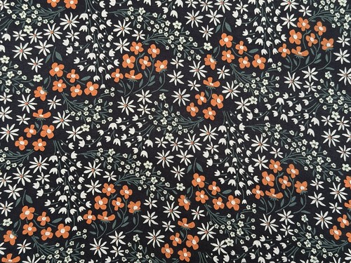 Small flower print cotton - print,