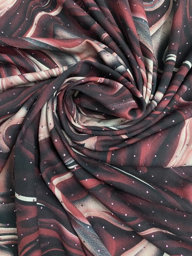 Floral viscose fabric dress - floral,