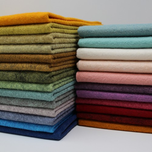Wool blend felt - wool, 1mm