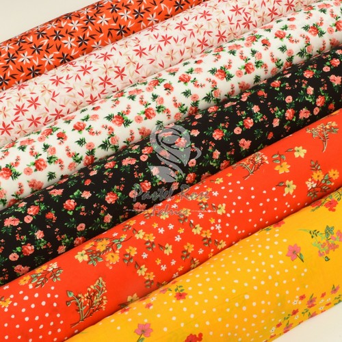 Viscose floral prints 100 - floral,