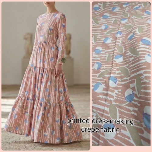 Dressmaking crepe viscose - dressmaking,