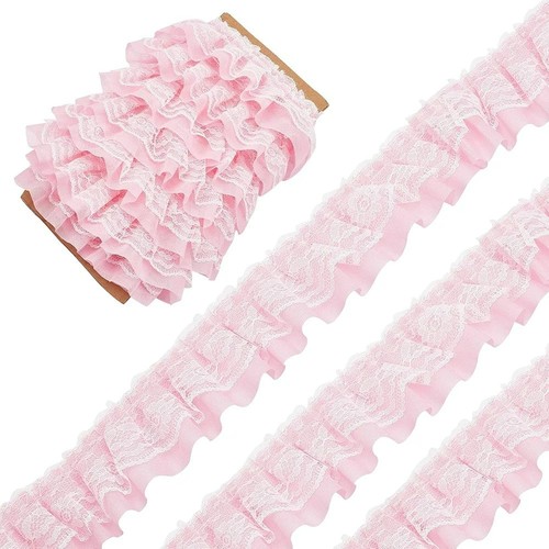 Lace fabric trim 2 yards - lace,