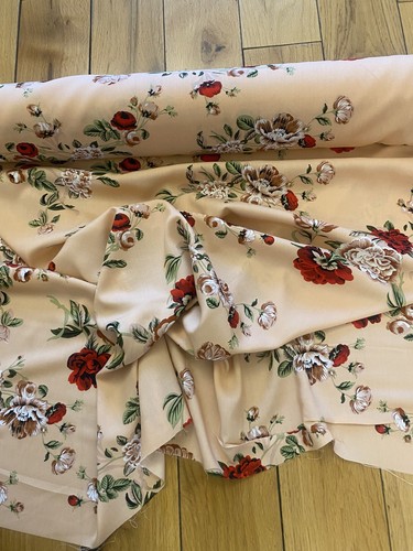 Metres printed floral - metres,