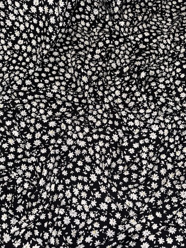 Mtr black daisy - 1, print